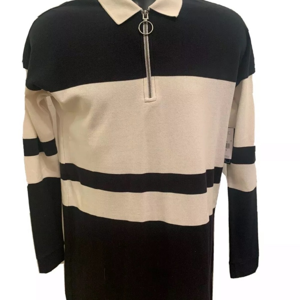 NWT Volcom Long Sleeve 1/4 Zip Collared Shirt XS